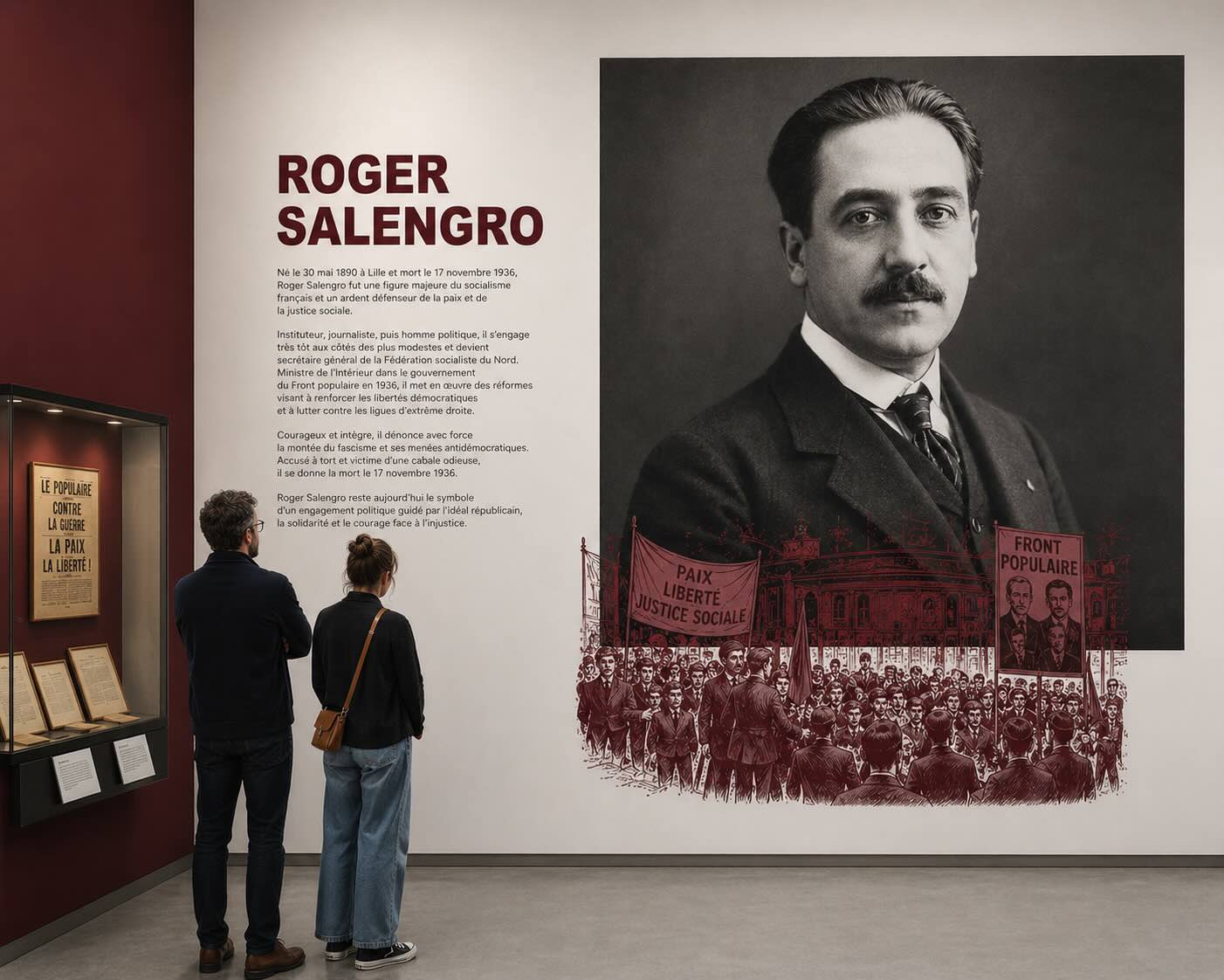 Exemple d'application murale : Musées